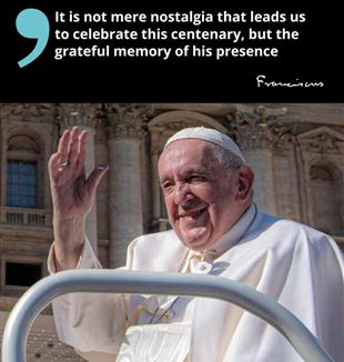 Pope Francis at the audience with Communion and Liberation
